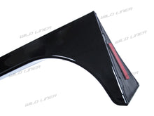 Gloss Black Rear Window Spoiler Side Canard Splitter for VW Golf 6 MK6 GTI R GTD