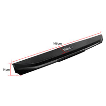 For 2019-2023 Mitsubishi Triton MR Tailgate Cover Cap Trim Rail Spoiler Guard