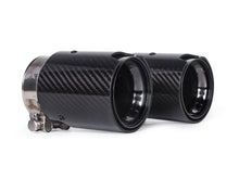 2X Carbon Steel Exhaust Tips for BMW M3 F80 M4 F82 F83 2014-2020 For BMW M3 M4 F80 F82 F83