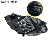 Maybach Style LED Headlights For 2015-2021 Mercedes C-Class W205 W/Blue DRL