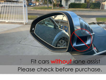 Gloss Carbon Fiber Mirror Covers Replacement Audi B9 A4/S4/RS4 A5/S5/RS5 Lane Assist