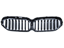 Glossy Black Front Kidney Grille Grill for BMW 5 Series G30 LCI 2021-2023 W/ Camera fg112