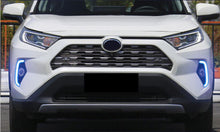 3 Colors DRL For 2019-2024 Toyota RAV4 Front LED Fog Lamp Daytime Running Lights