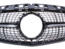 Black Diamond Front Grill for Mercedes W176 2016 2017 2019 LCI w/o Camera