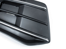 Pair Front Bumper Fog Light Grilles For Audi Q5 Non-S-Line 2018-2020