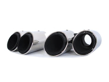 3-Layer Exhaust Tips Tail Pipes For Porsche Macan Base 2.0L 2019-2023 Brushed/Silver/Black