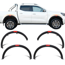 Matte Black Fender Flares Wheel Arch for Nissan Navara NP300 2015-2023 Dual Cab