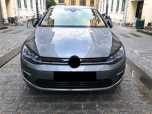 Gloss Black Headlight Eyelids Eyebrow Lid Trim Cover For VW GOLF MK7 2013-2020