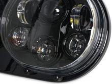 5.75" Dual LED Headlight Projector Fits For Harley Touring Road Glide 1998-2013