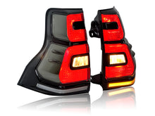 Smoke Black LED Tail Lights Rear Lamp For 2010-2017 Toyota Land Cruiser Prado FJ150 GX, GXL, VX, Kakadu, TX, TZ trims