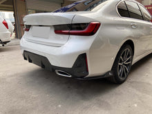 Gloss Black Rear Bumper Side Splitter for BMW 3-Series G20 M340i 2023 2024