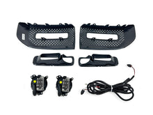 Front bumper Led Fog Lamp + grille cover For 2020-2024 Land Rover Defender L663