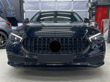 GT Style Front Grille Gloss Black for Mercedes W213 2021-2023 Standard Bumper Sedan