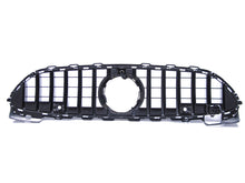 Front Bumper GTR Style Grille Black/Chrome For Mercedes-Benz C200 C300 AMG W206 Sedan 2022–2023