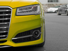 Honeycomb Fog Light Grille Covers Left+Right Audi A8 S8 W12 2015-2018
