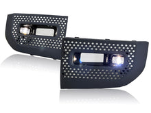 Front bumper Led Fog Lamp + grille cover For 2020-2024 Land Rover Defender L663