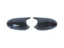 Real Carbon Fiber Mirror Cover Caps Replacement For BMW E90 E91 E92 E93 Pre-LCI mc63