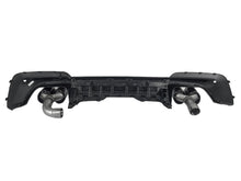Gloss Black Rear Diffuser + Exhaust Tips Replace for BMW X3 G01 M-Sport 2018-2021