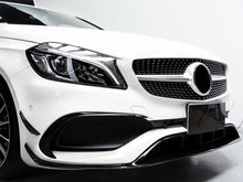 7pcs Front Bumper Lip Splitters Side Vents for Mercedes W176 AMG Pack 2016-2018 di24