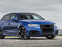 For 2013-2016 Audi A3 S3 8V Gloss Black Front Bumper Mesh Grille Honeycomb Grill RS3 Style