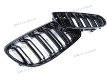 Gloss Black Front Kidney Grill For 2009-2011 BMW 3-Series E90 Sedan LCI fg32
