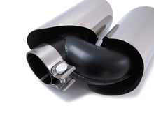 Brushed / Silver / Black Exhaust Tips for Porsche Macan 2.0L Base 2019-2025