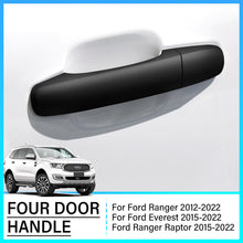 4pcs Door Handle Cover Protector For Ford Ranger PX PX2 PX3 2012-2022 XL XLS Wildtrak