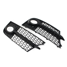 Front Bumper Fog Light Grill Cover For Audi TT MK2 S-LINE TTS 2011-2014