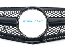 Gloss Black Mesh Front Grille For Mercedes-Benz E-Class W207 Coupe C207 2010–2013 PRE-LCI