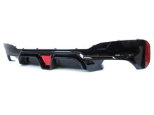 Gloss Black Rear Diffuser w/ LED Light for BMW 5-Series G30 2017-2023 di157