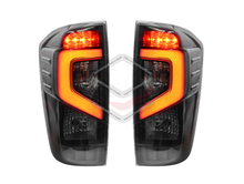 Smoked LED Pair LH+RH Tail Light Lamps For Nissan Navara NP300 D23 2020-On