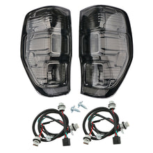 Pair Smoked Rear Tail Lights Brake Lamp For Ford Ranger PX MK2 2011-2018