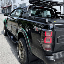 Matt Black Wheel Arch Guard Slim Fender Flares For Ford Ranger PX2 PX3 2015-2022