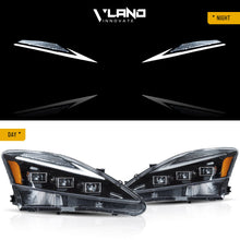 LED Headlights Projector Blue DRL For 2006-2013 Lexus IS250 IS350 ISF W/Startup