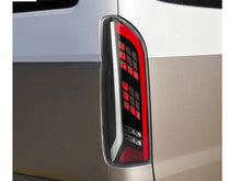 Smoke Black Full LED Tail Lights For Toyota Hiace 2005-2018 Rear Lamps w/ Sequential Indicators