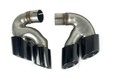Gloss Black Exhaust Tips Replace for BMW X5 G05 X6 G06 X7 G07 40i Models