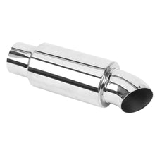 2.5'' Car Muffler Exhaust Resonator Pipe Sound Tuning Silencer Stainless Steel