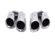 Brushed / Silver / Black Exhaust Tips for Porsche Macan 2.0L Base 2019-2025