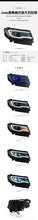 Fit For 2017-2021 Jeep Compass Black LED Headlight Upgrade LH+RH
