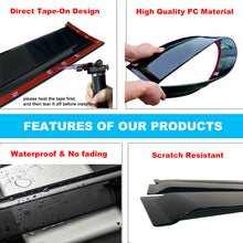 Weathershields Weather Shields Window Visors For Toyota Hilux 2015-2021 N70 N80 Dual Cap