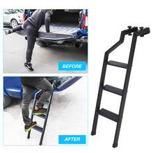 360° Rotated Foldable Tailgate Ladder Step For Toyota Hilux N70 N80 SR5 Ford Ranger Wildtrak Raptor