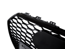 RS6 Style Glossy Black Front Bumper Grille Grill For Audi A6 C7 S6 2016-2018 fg169