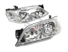 Set / Pair LH+RH Head Light Lamp Chrome For Ford Falcon Fairmont XT BA Series 1 & 2 BF S1 2002-2006
