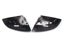 Gloss Black Mirror Cover Caps For Audi Q5 SQ5 B9 2018-2024