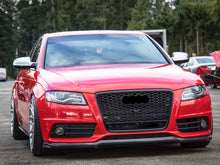 Gloss Black RS3 Style Honeycomb Front Grille For Audi A3 8P 2009–2013