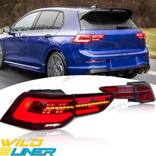 Sequential LED Tail Lights for Volkswagen Golf MK8 TSI/TDI 2022-2025