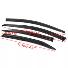 Premium Weather Shields Weathershields Window Visors for Toyota Camry 06-12