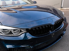 Gloss Black Front Kidney Grille Dual Slat For BMW 4 Series F32 F33 F36 M4 F82 F83 fg31