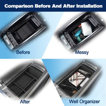 Car Centre Armrest Storage Tray Organizer For 2025 Mercedes Benz C-Class W206 C200 C300 C43 C63 AMG 2022-2026