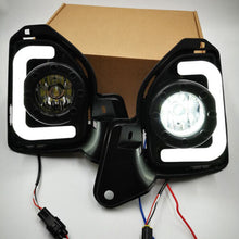 LED DRL Daytime Running Light Fog Lamps Turn Signal For Toyota Hiace 2014-2018